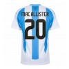 Argentina Alexis Mac Allister #20 Hjemmedrakt Copa America 2024 Kortermet